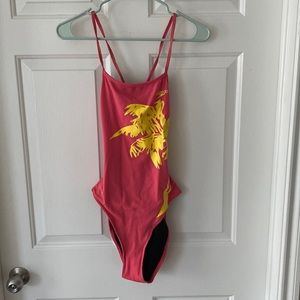 Speedo palm tree one piece